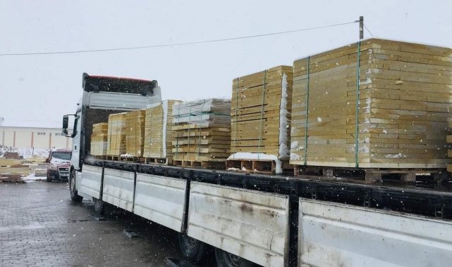 Tomarza Taşı sevkiyatları hız kesmeden devam ediyor