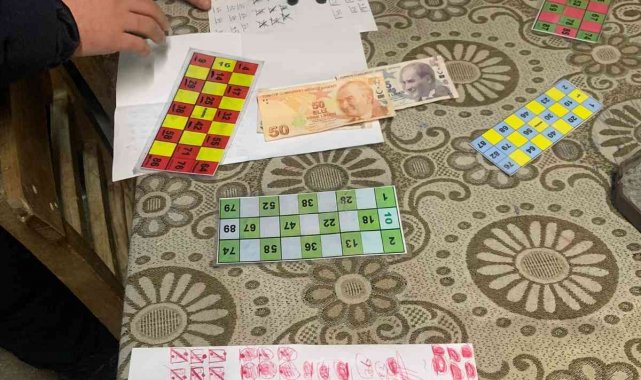 Tombalacılara baskın: 26 bin lira ceza kesildi