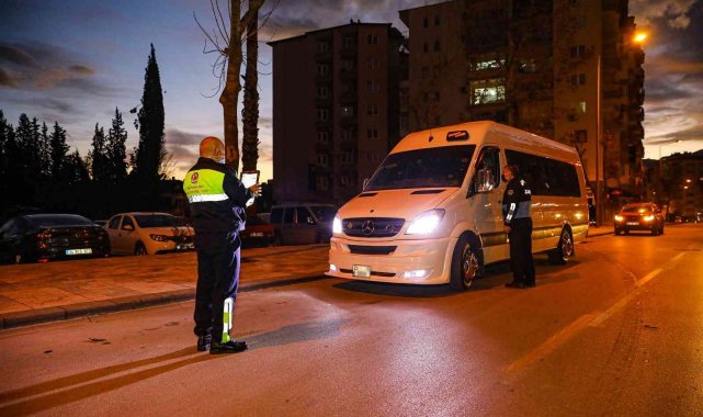 Toplu taşıma araçlarına sıkı denetim
