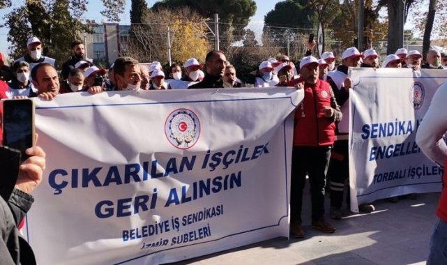 Torbalı Belediyesinde sendikalı 2 işçinin işten çıkarıldığı iddiası