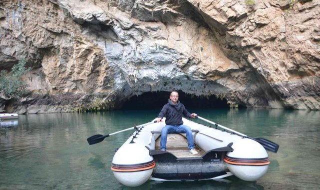 Torosların koynundaki güzellik Altınbeşik Mağarası