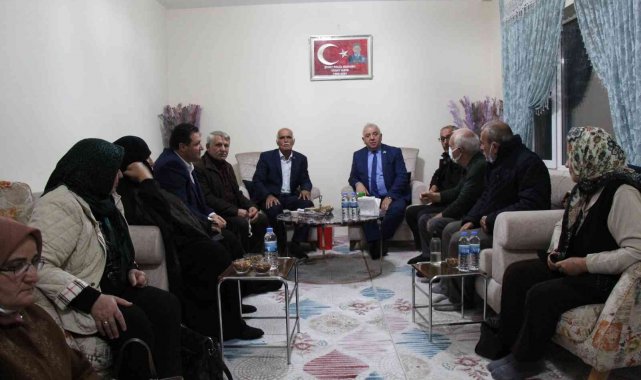 Trabzon Şehit ve Gazi Aileleri Derneğinden Gara şehidi Vedat Kaya'nın ailesine anlamlı destek