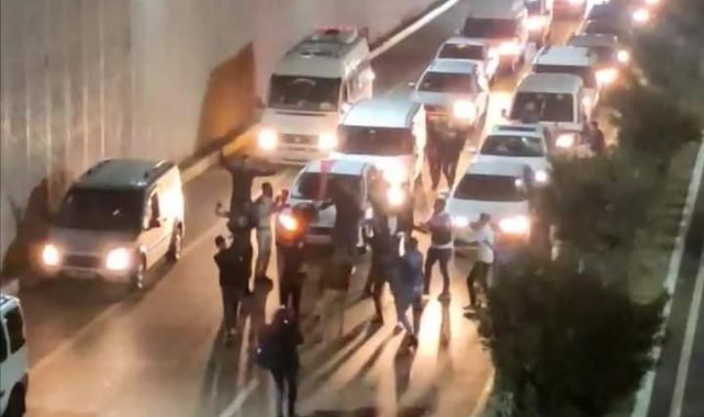 Trafikte durup göbek atan düğün konvoyuna 2 bin 600 TL ceza