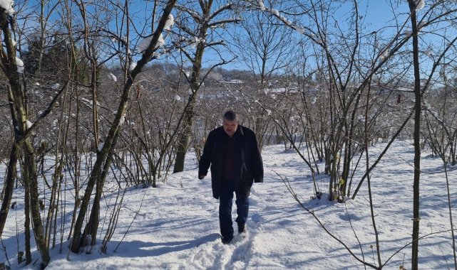 Tüfekle tellere takılan dalları vuran muhtar konuştu