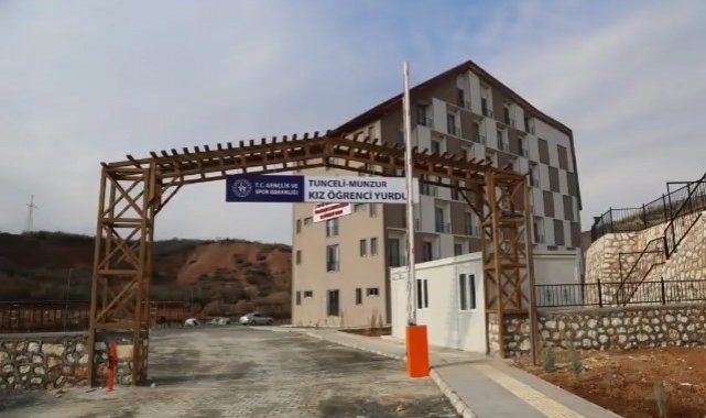Tunceli vakıf binası öğrencilere yurt oldu