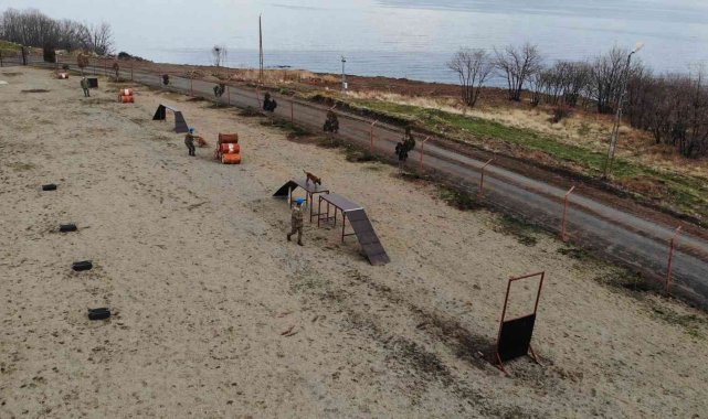 Türk Silahlı Kuvvetleri için yetiştirilen köpeklerin zorlu eğitimi