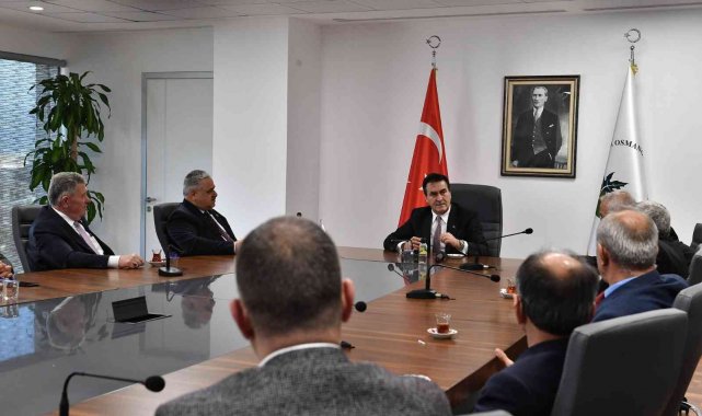 Türkiye Muhtarlar Konfederasyonu&#039;ndan Dündar&#039;a ziyaret