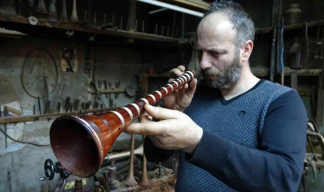Türkiye'nin yapımı en zor zurnası atadan kalma yöntemlerle imal ediliyor