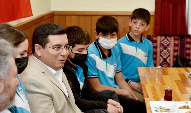 Tütüncü, SAYAD'ın misafiri çocuklarla buluştu