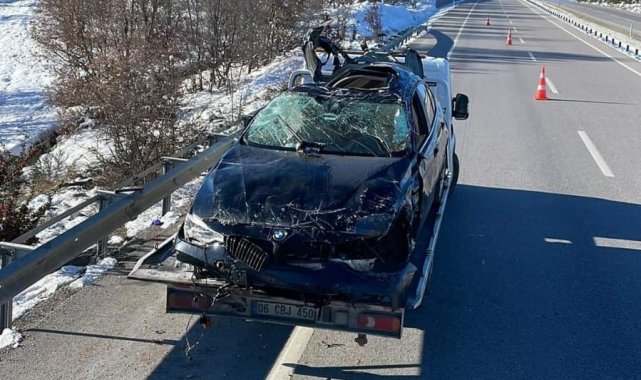 Uçuruma düşen otomobil sürücüsü hayatını kaybetti