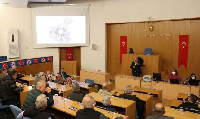 Ulaşım çalışmaları muhtarlara anlatıldı