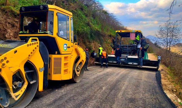 Ulubey&#039;de asfalt seferberliği