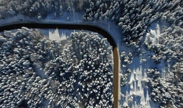 Uludağ&#039;da kartpostallık görüntüler