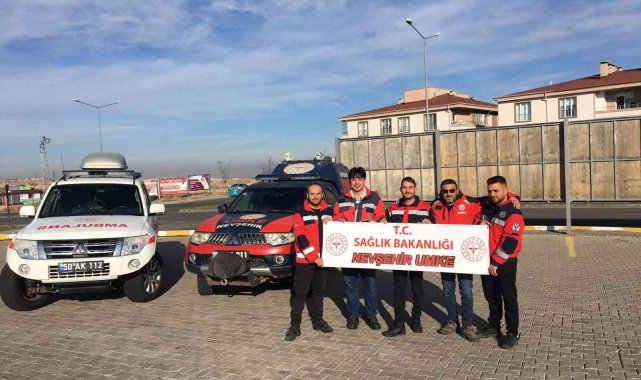 UMKE Gönüllüleri sınır hattında