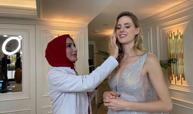 Ünlü oyuncu müdavimi olduğu güzellik salonunun marka yüzü oldu