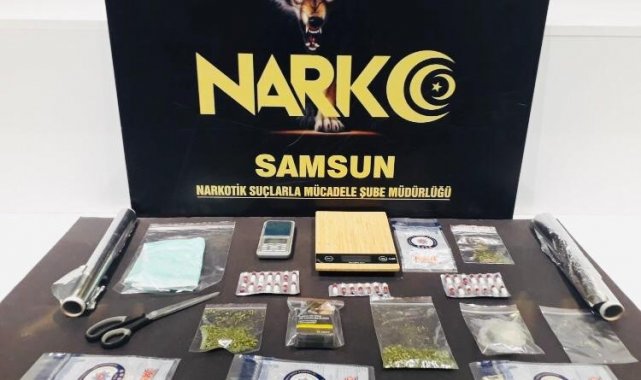 Uyuşturucu satarken yakalandı