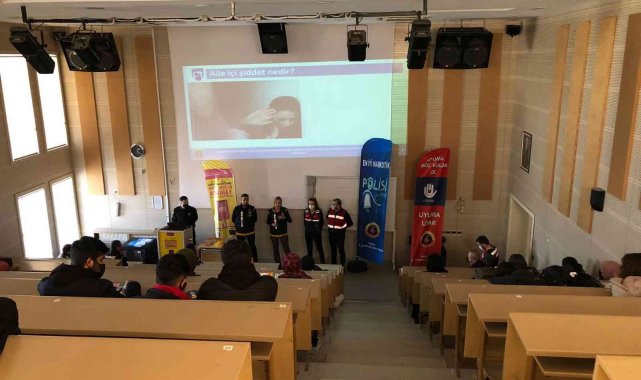 Uyuşturucuyla mücadelede eğitimler devam ediyor