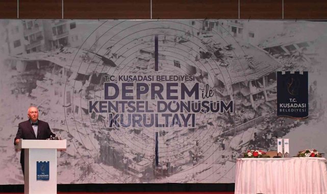 Uzman isimler Kuşadası'nda deprem gündemiyle bir araya geldi