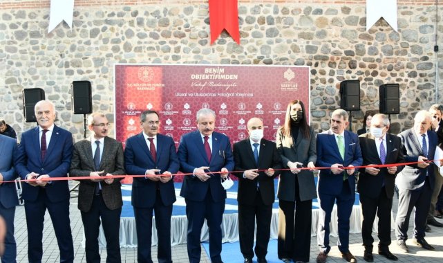 Vakıf medeniyetini anlatan sergi TBMM Başkanı Şentop'un katılımıyla Samsun'da açıldı