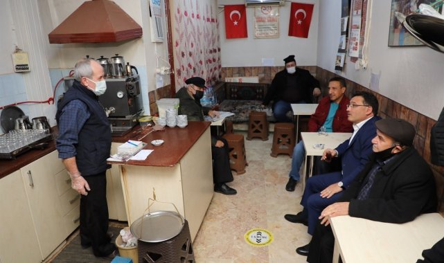 Vali Çiçek esnafı dinledi