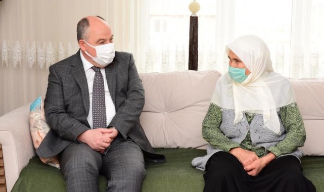 Vali Coşkun'dan şehit ailelerine ziyaret