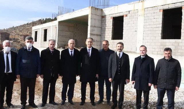 Vali Çuhadar ve Milletvekili Aydın kamu yatırımlarını inceledi