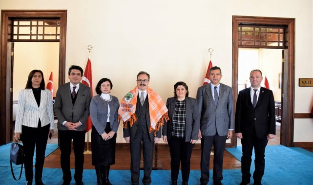 Vali Kızılkaya çeşitli kurum, kuruluş ve STK temsilcilerini makamında kabul etti