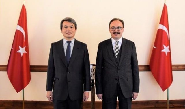 Vali Kızılkaya, Filipinler İstanbul Başkonsolosu Arvin De Leon'u makamında ağırladı