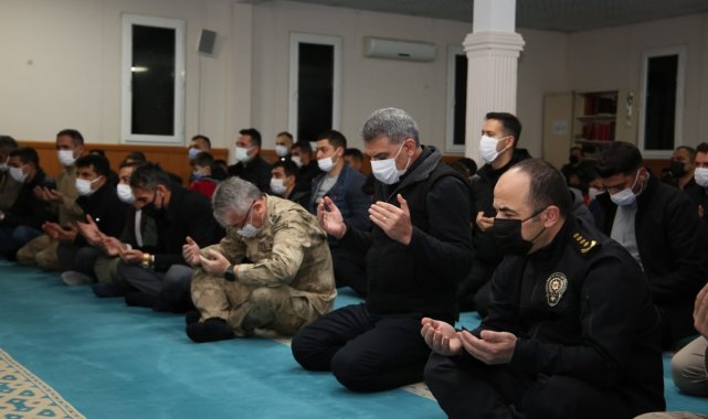 Vali Özkan şehit Mutlu'nun mevlidine katıldı