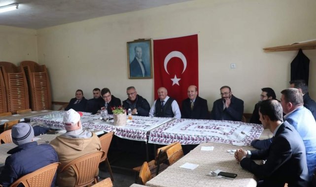 Vali Yardımcısı Boztepe ve Kaymakam Düzgün'den Karlık köyüne ziyaret