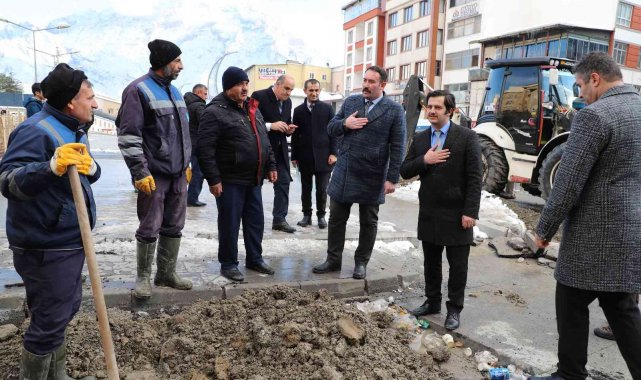 Vali Yardımcısı Kasımoğlu'dan belediye ekibine ziyaret