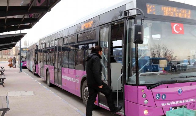 Van Büyükşehir Belediyesi 1 yılda 9.7 milyon yolcu taşıdı