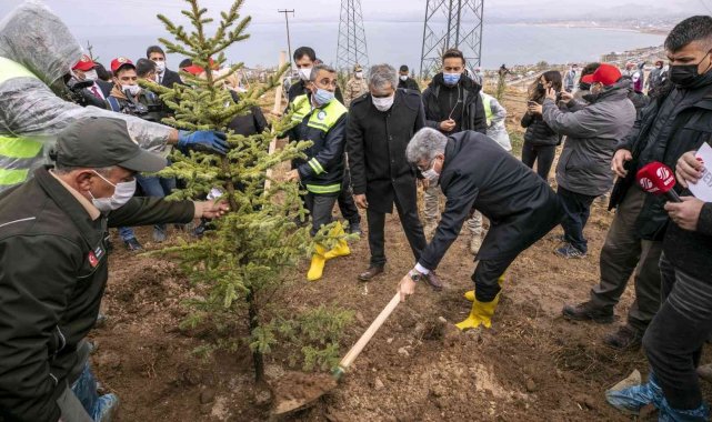 Van Büyükşehir Belediyesi 2021 yılında yeşil bir kent için çalıştı