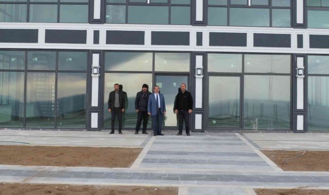 Van Gölü manzaralı seyir terası çalışmalarında sona gelindi