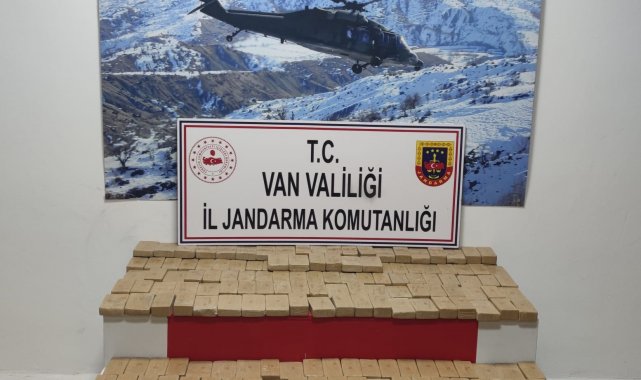 Van'da 102 kilo 500 gram eroin ele geçirildi