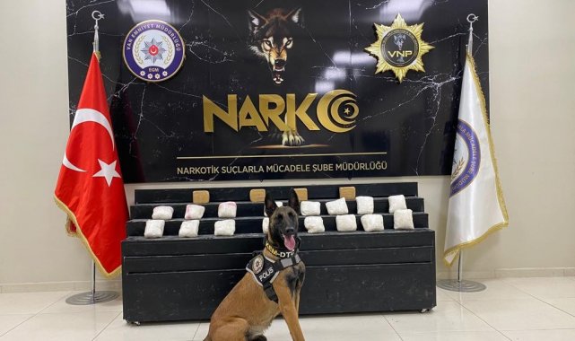 Van'da 117 kilo uyuşturucu ele geçirildi