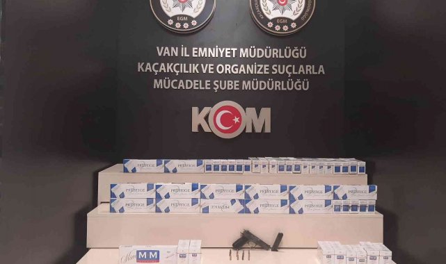 Van'da gümrük kaçakçılığı operasyonu