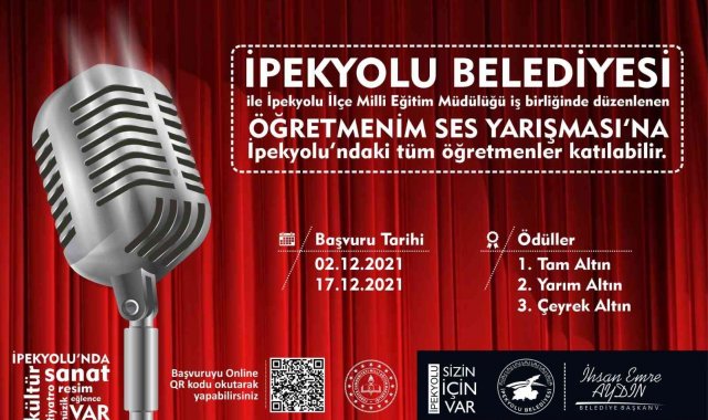 Van'da öğretmenler arası ses yarışması