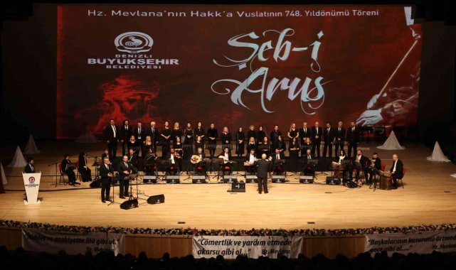 Vuslatın 748. yılında Hz. Mevlana anıldı