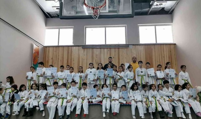 Yakutiye Taekwondo Kulübü&#039;nde kuşak heyecanı