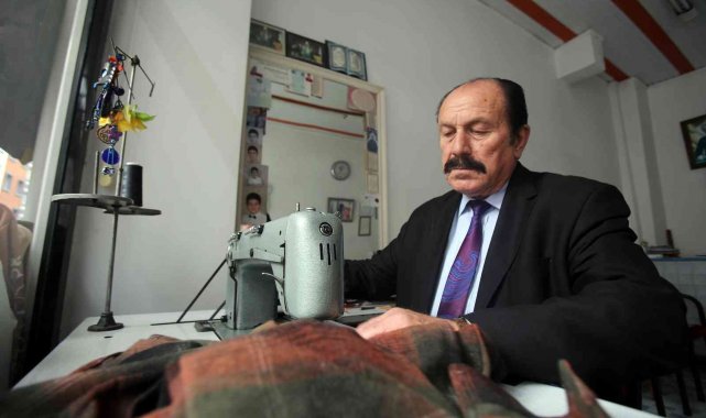 Yarım asırdır terzilik yapıyor