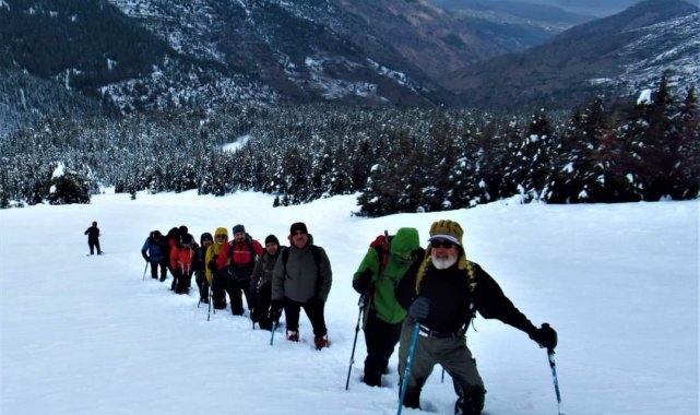 Yavşan Dağı&#039;na zirve tırmanışı