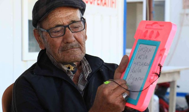 Yazı tahtası sesi oldu