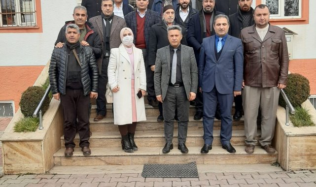 Yazıkonak Belediye Başkanı Çadırcı, okul müdürleri, imamlar ve muhtarlarla bir araya geldi