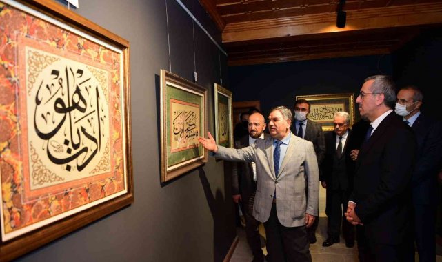 Yedi Güzel Adam Edebiyat Müzesi'nde hat sergisi