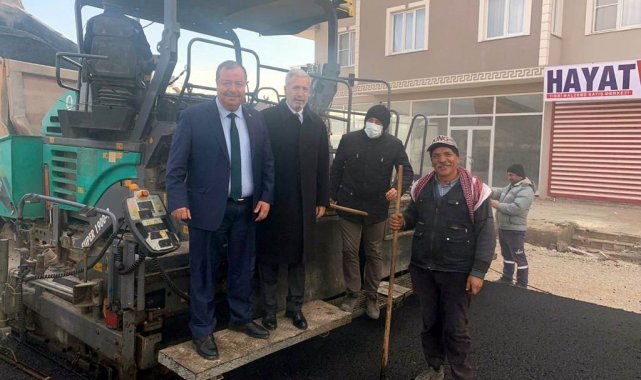 Yeni Hastanenin yolunun yapımına başlandı