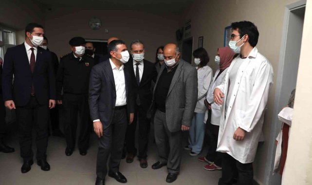 Yeni sağlık merkezinde inceleme yapıldı