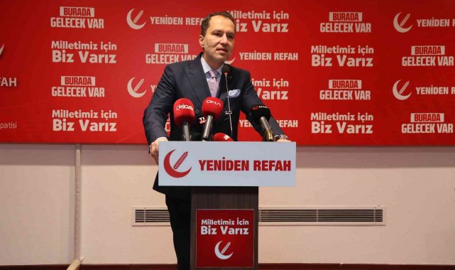 Yeniden Refah Partisi Lideri Erbakan: "Asgari ücretin yüzde 50 zam yapılarak 4 bin 235 TL seviyesine getirilmesi lazım"