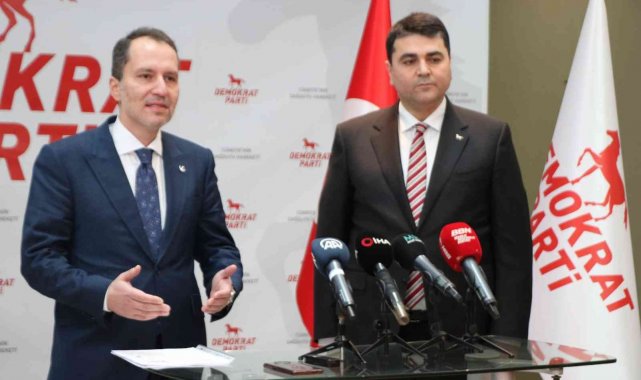 Yeniden Refah Partisi Lideri Erbakan'dan Gültekin Uysal'a ziyaret