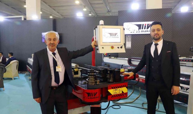 Yerli boru bükme makinesi ile dünyanın dikkatini çektiler